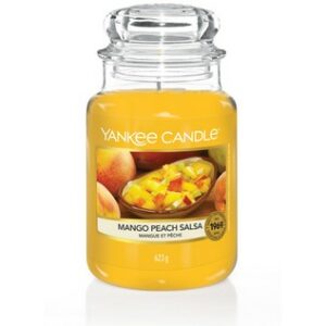 MANGO PEACH SALSA ÜVEGGYERTYA