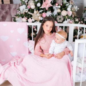 Pink Love Blanket - egyedi névvel kérhető takaró