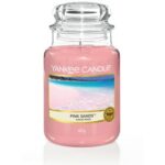 PINK SANDS ÜVEGGYERTYA