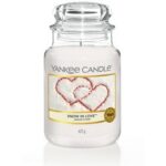 SNOW IN LOVE ÜVEGGYERTYA