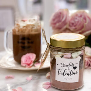 Milk hot chocolate - Valentine's day edition